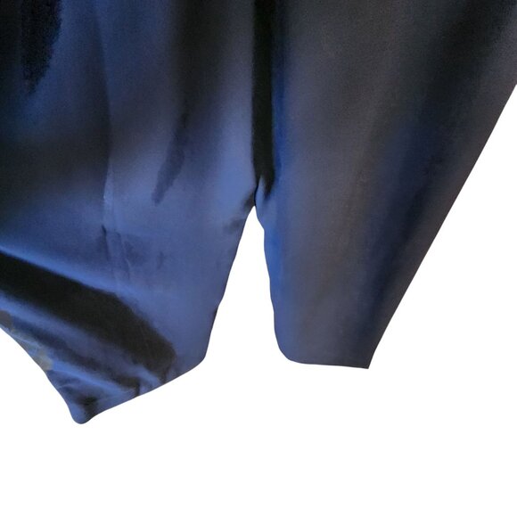 Ann Taylor Loft Split Neck Sleeveless Tie Waist Jumpsuit Womens Size Small - Picture 9 of 9